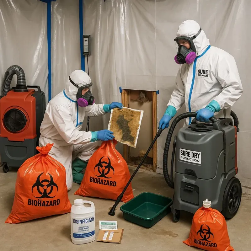 Contaminated Water Handling Protocols process in Allendale, NJ