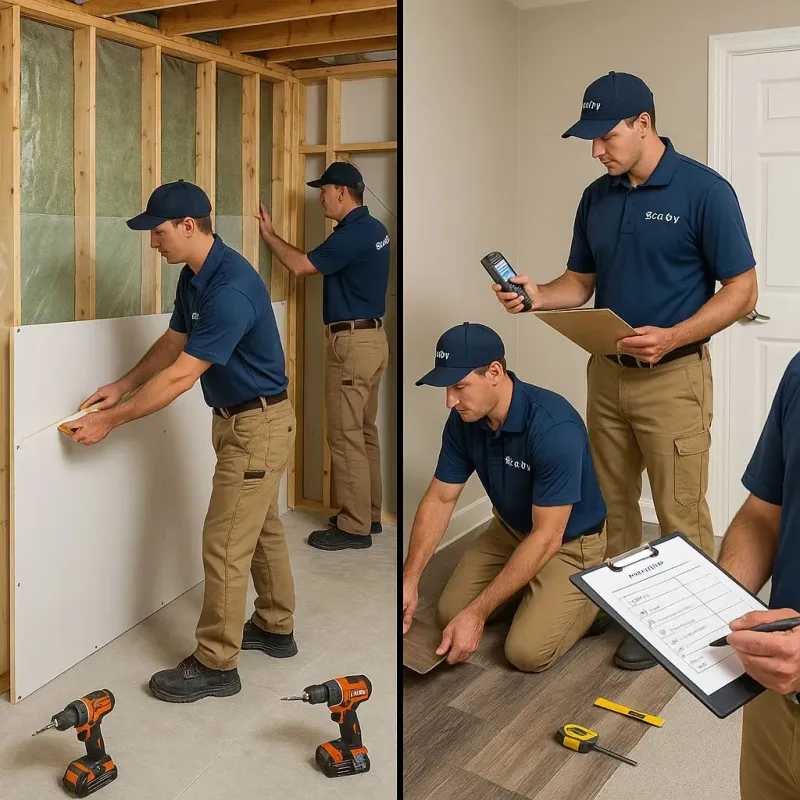 Repairs and Reconstruction process in Allendale, NJ