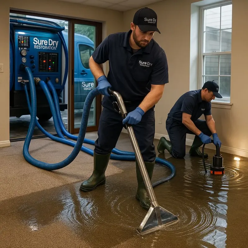 Water Extraction and Removal process in Allendale, NJ